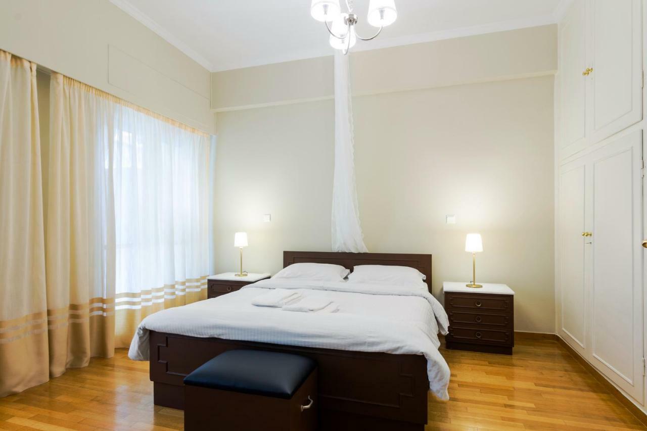 Classy 2 Bedroom Apartment Near Acropolis & Metro Atena Exterior foto
