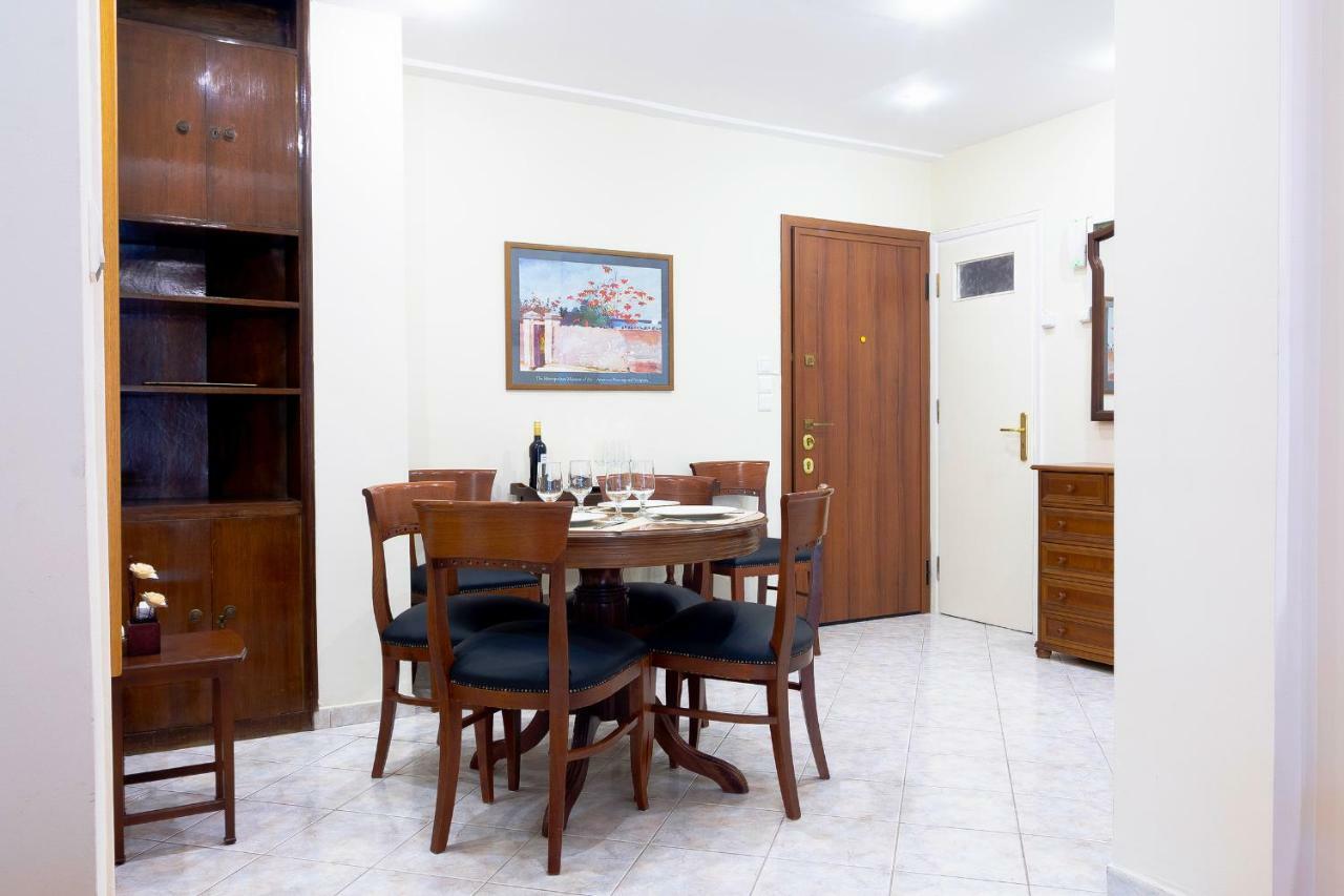 Classy 2 Bedroom Apartment Near Acropolis & Metro Atena Exterior foto