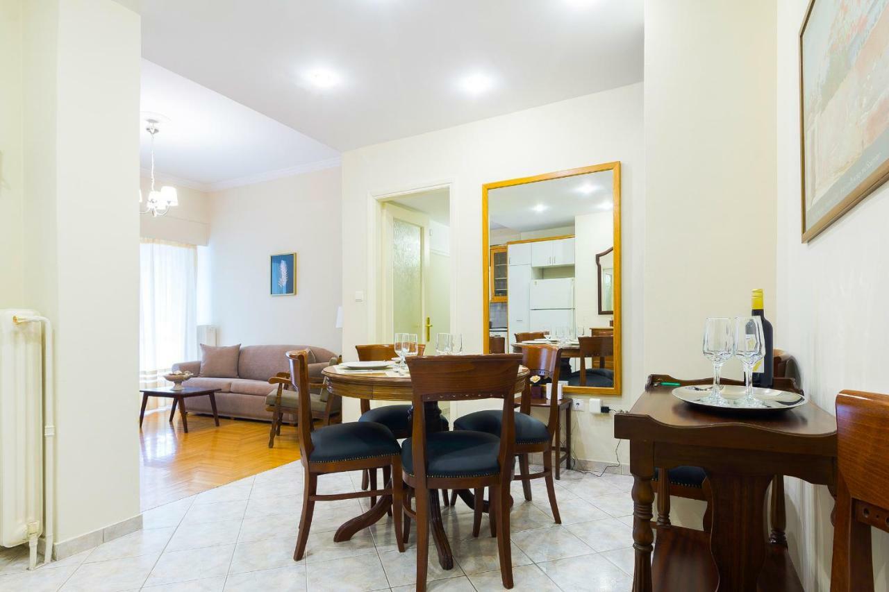 Classy 2 Bedroom Apartment Near Acropolis & Metro Atena Exterior foto